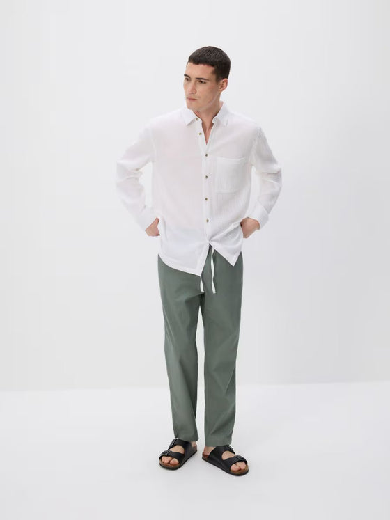Spazio in cotone - Verde chiaro