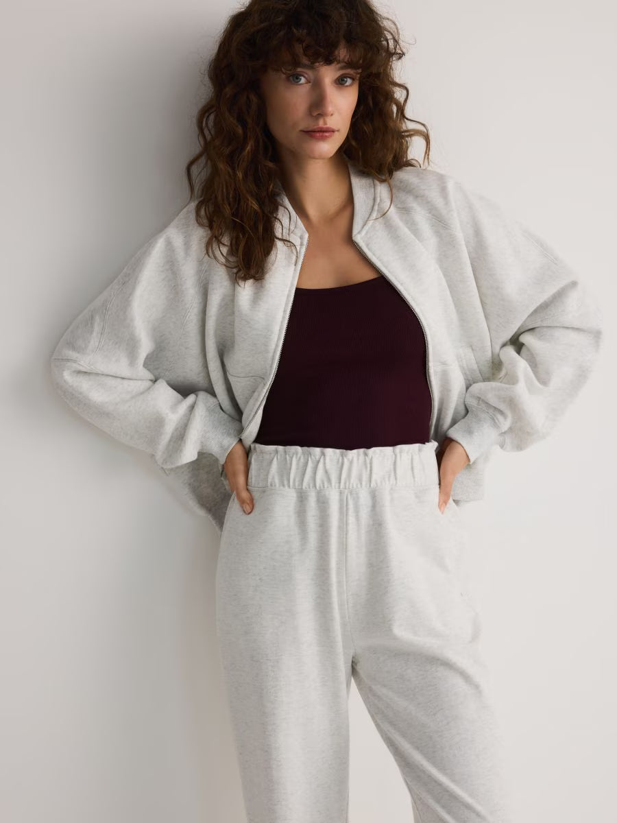 Pantaloni da jogging svasati - Grigio chiaro